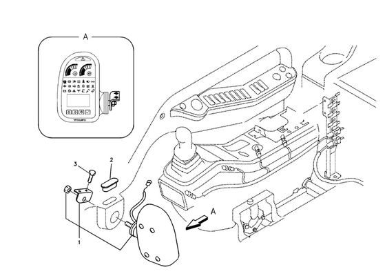 VOE14390065 VOE14636301 Electric Spare Parts For EC210B EC360B EC700B Panel Display